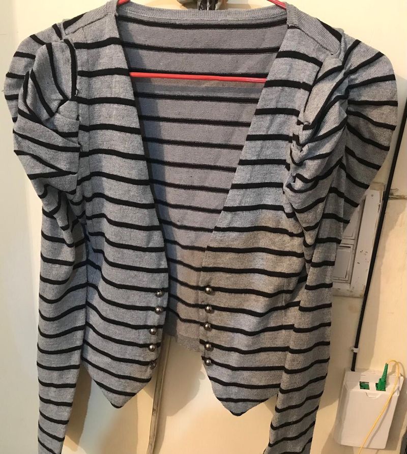 Short Shrug Pre Winter Front Open