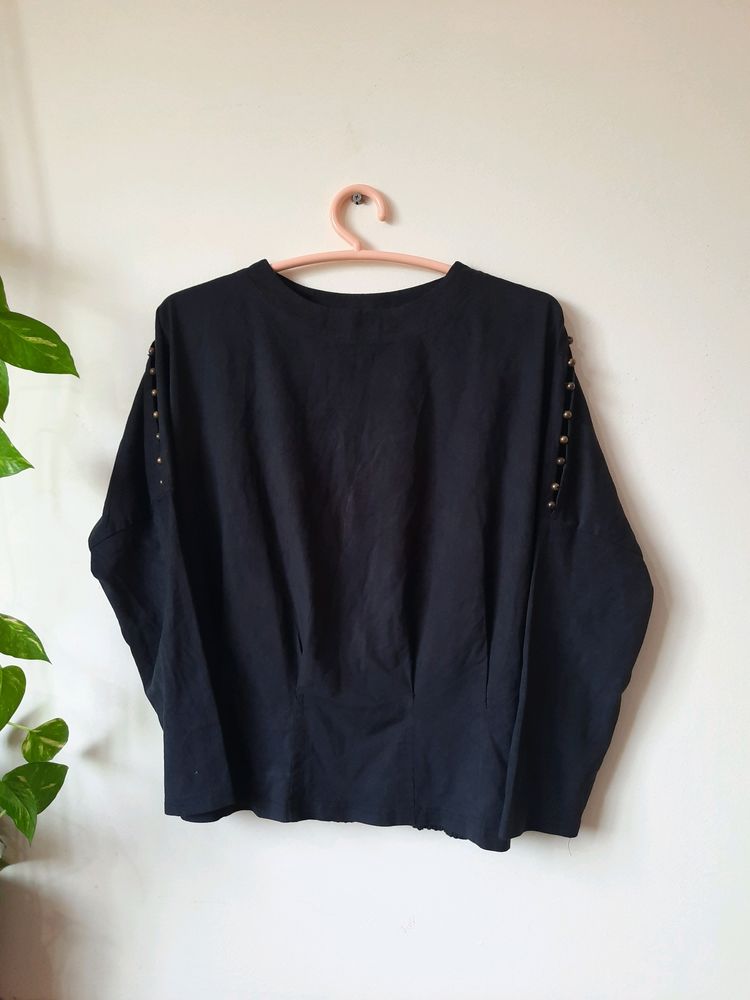 Black Party wear Women&#39;s Top