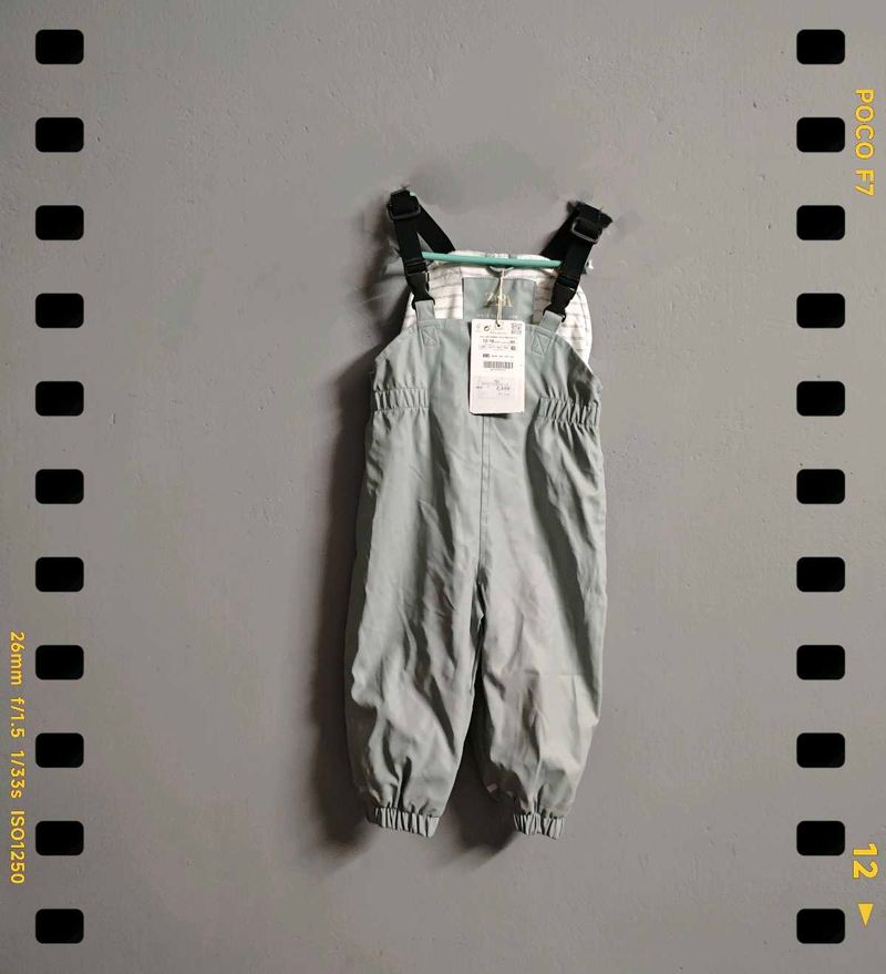 Cute Grey Overalls
