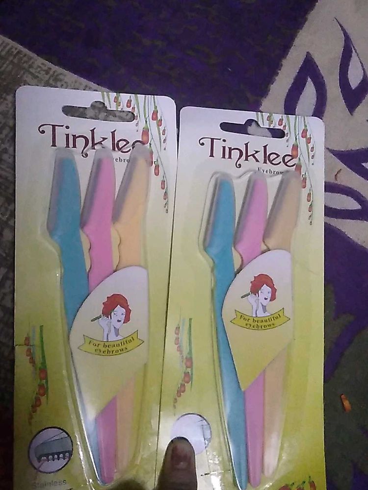 Tinkle Eyebrow Razor Set