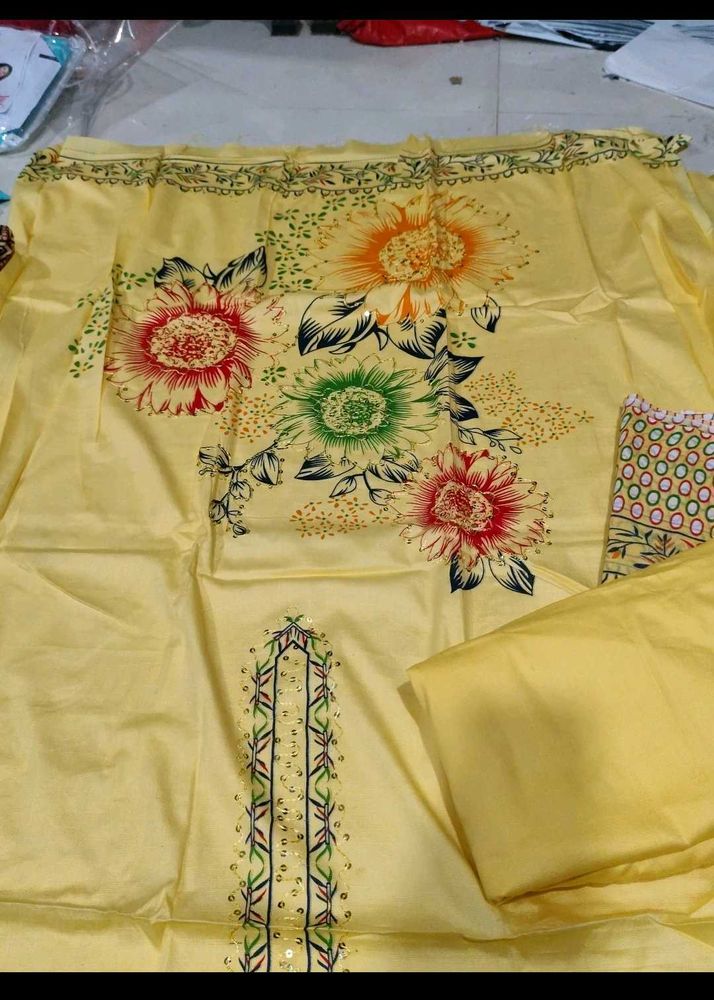 Floral Dress Material