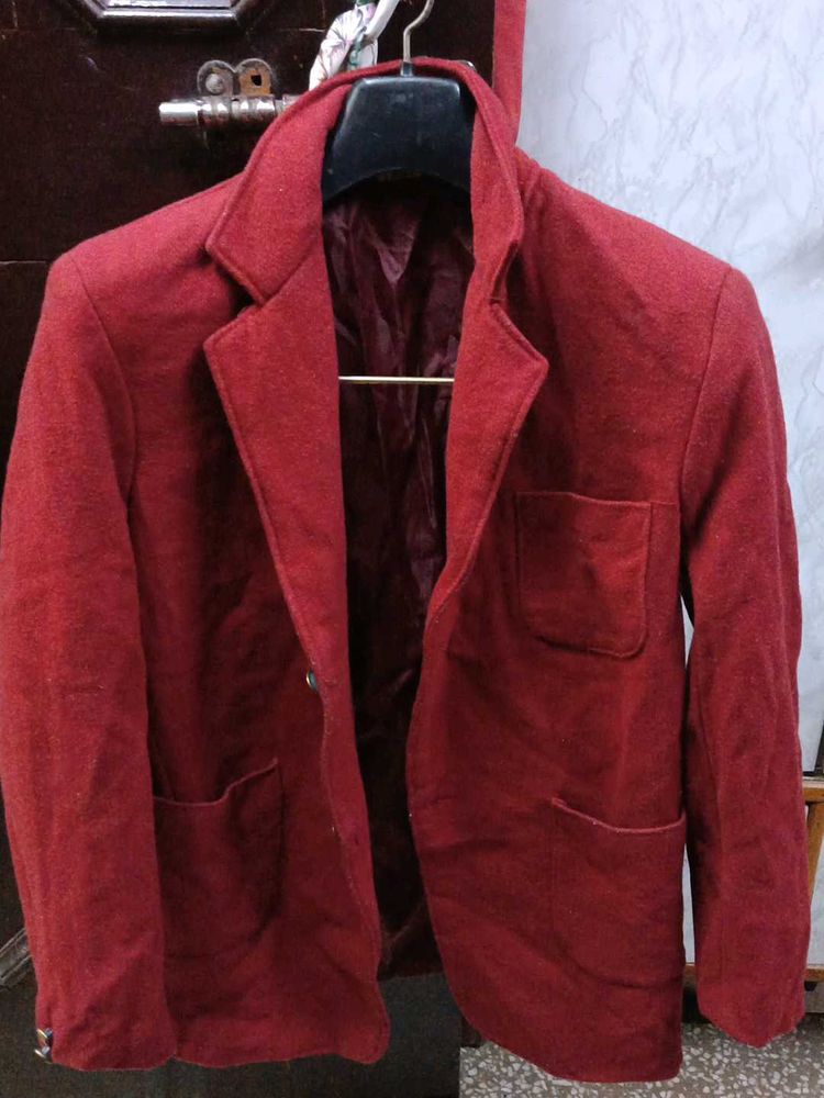 Stylish Red Blazer | Unisex