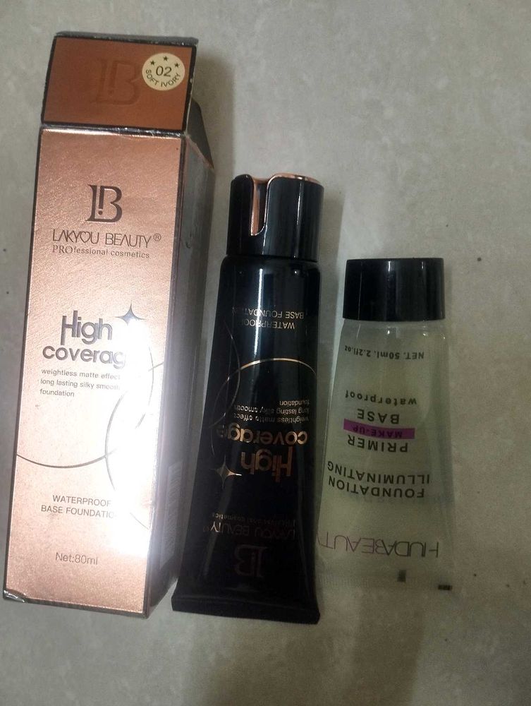 Waterproof Base Foundation +Primer for Girls/women