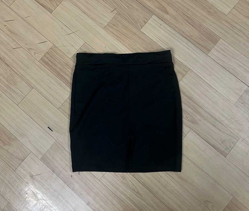 Black Mini Skirt.