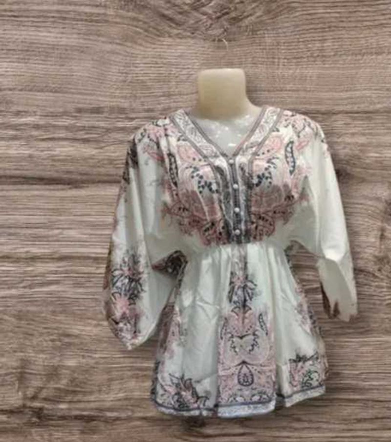 Bohemian Print Blouse