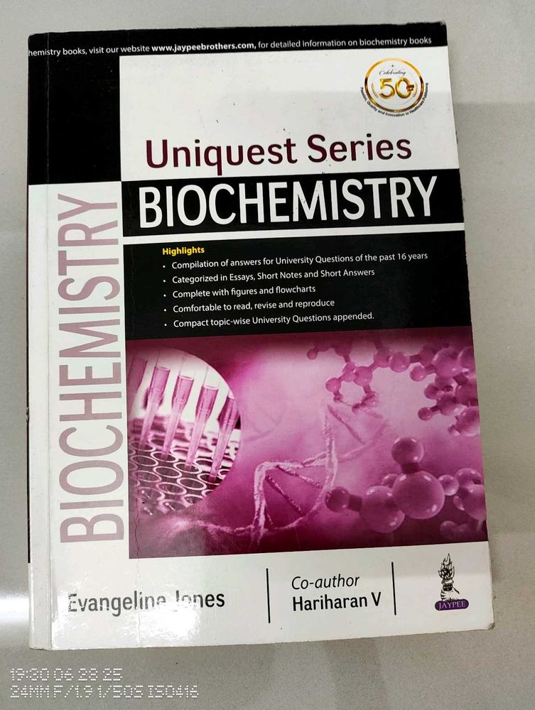 Biochemistry Textbook - Uniquest Series