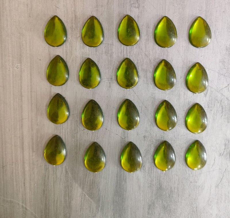 Pack Of 25🔥 Large Drop Shaped Beads