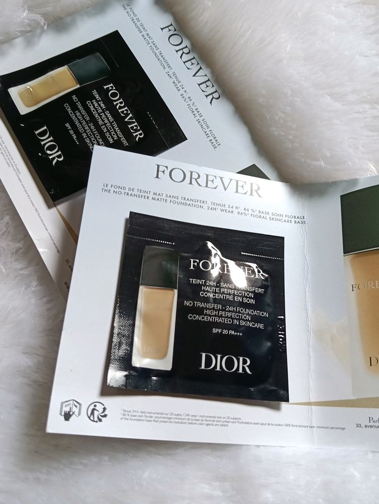 Dior Foundation Sample 💕♥️