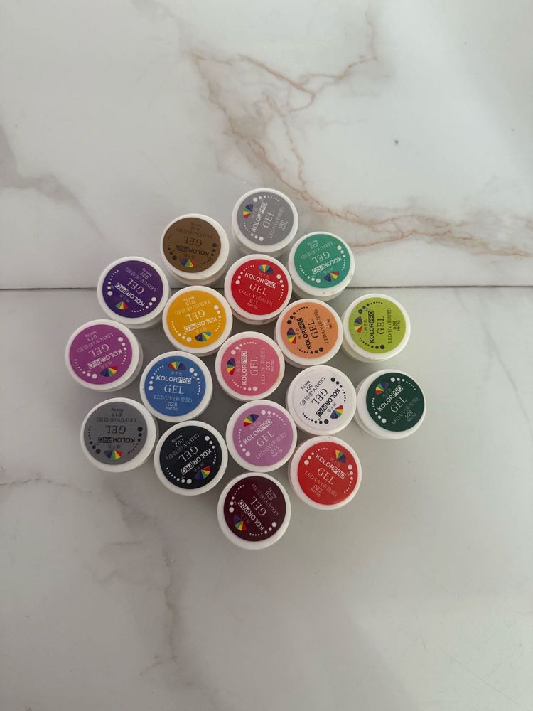 Kolor Pro Gel Set 18 Pots