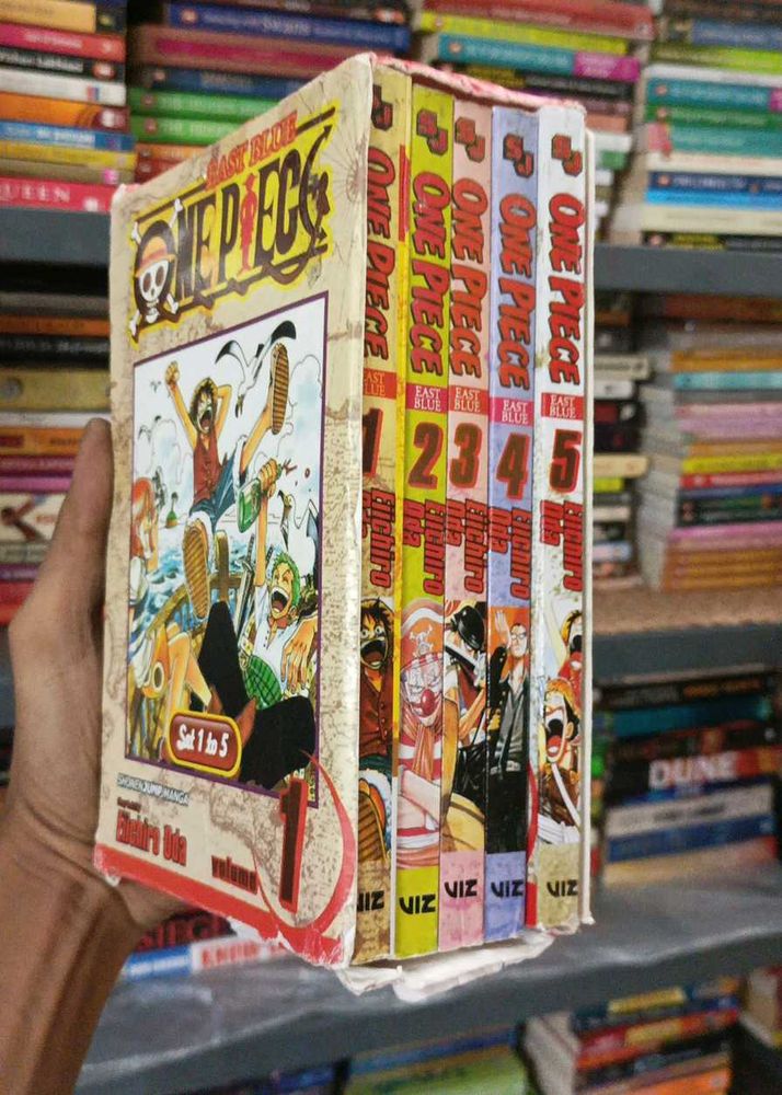 One Piece Manga Set 1-5
