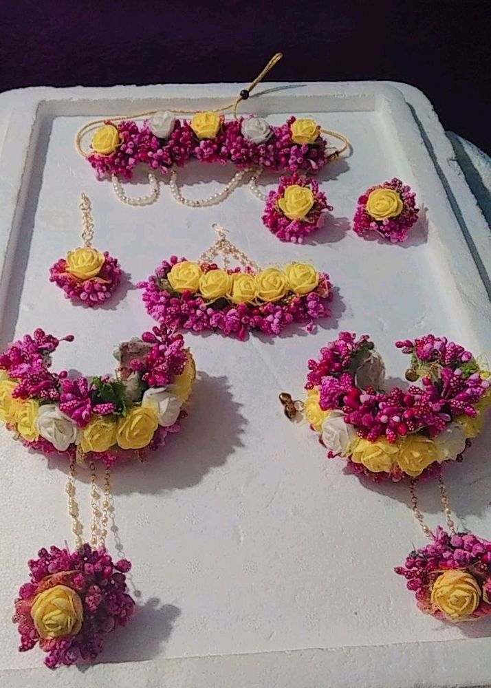 Full Flowers Jwellery Set