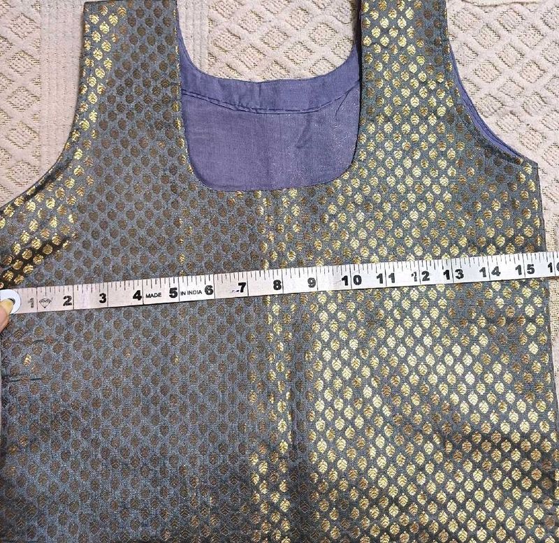 🆕️ Tailormade Festive Brocade Kurti