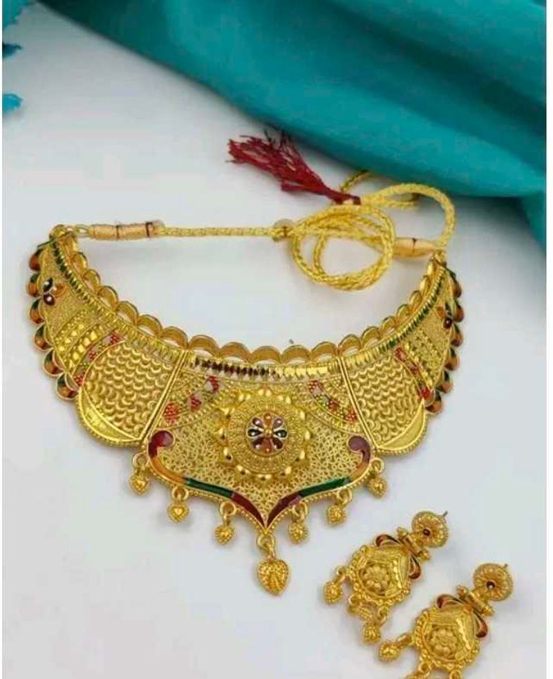 Gold Plated Necklace Set