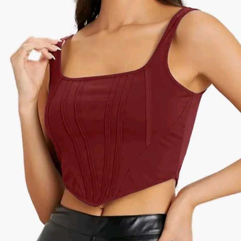 trendy amazon corset top