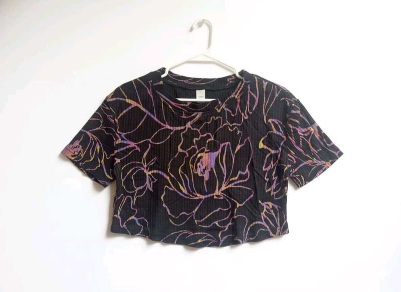 Floral Crop Top