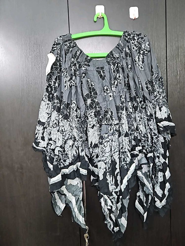 Peasant Skirt Handkerchief Hem Style