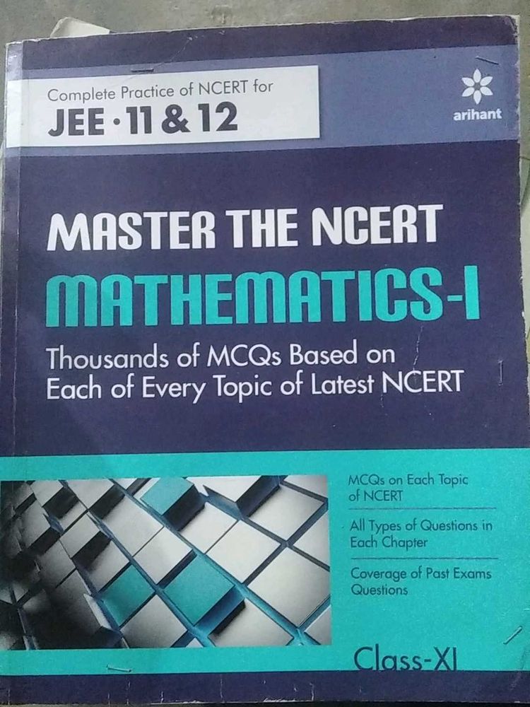 Master NCERT Mathematics-I Class XI JEE 11&amp;12