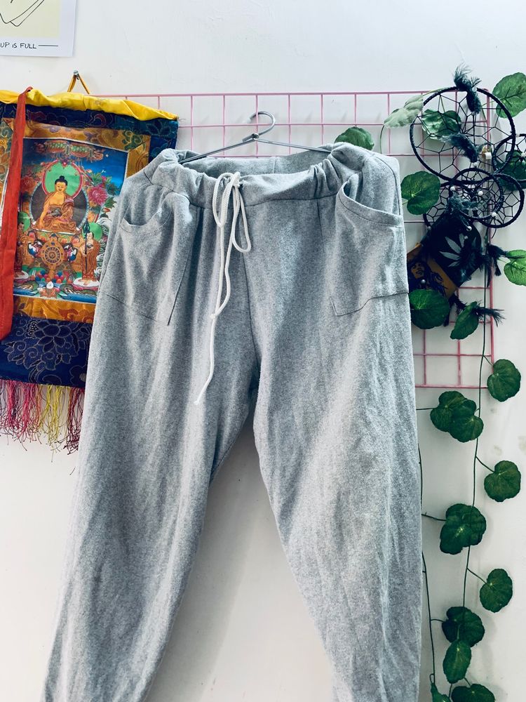 Gray Baggy Jogger☑️