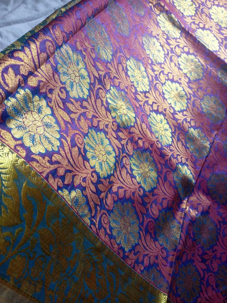 South Indian Kanjeevaram Silk Pattu Saree