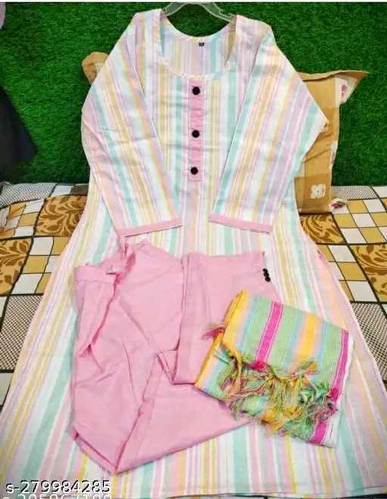 Beautiful Multicolor Kurta set