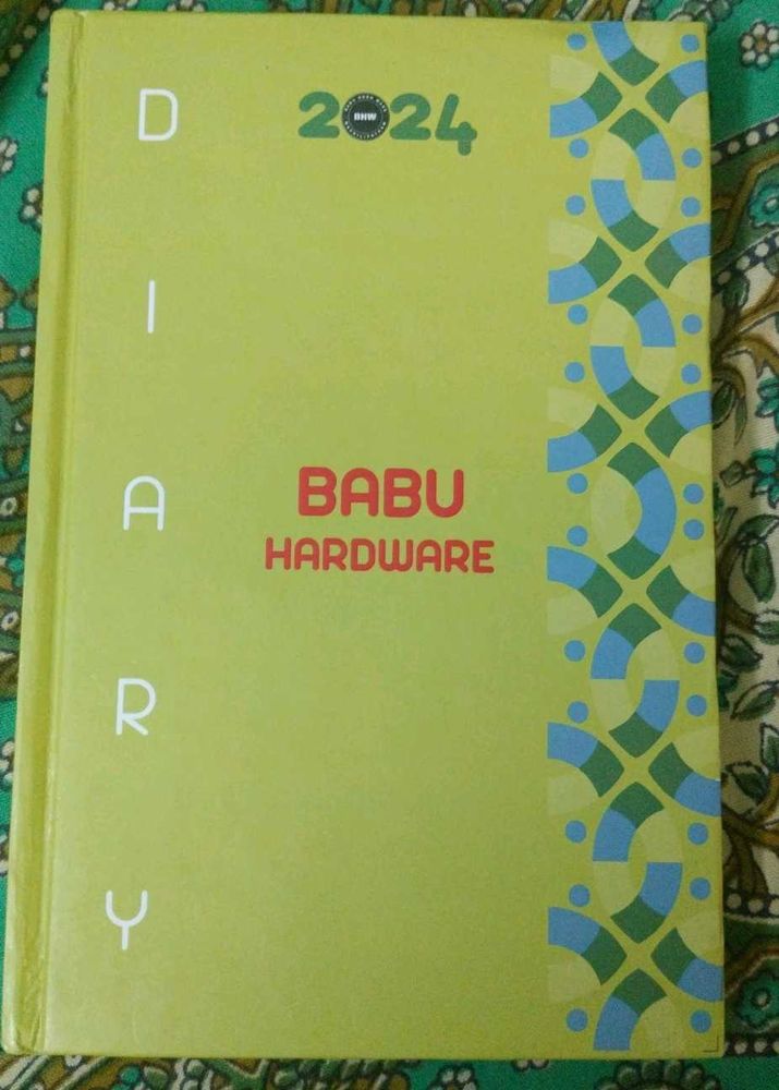 Diary 2024 - Babu Hardware