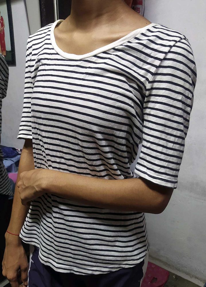 Striped Tee For Girls