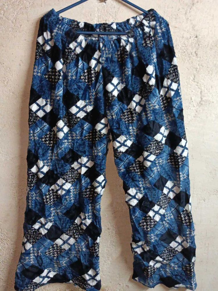 Women&#39;s Fleece Fashion Pajama Night Pants Multicol