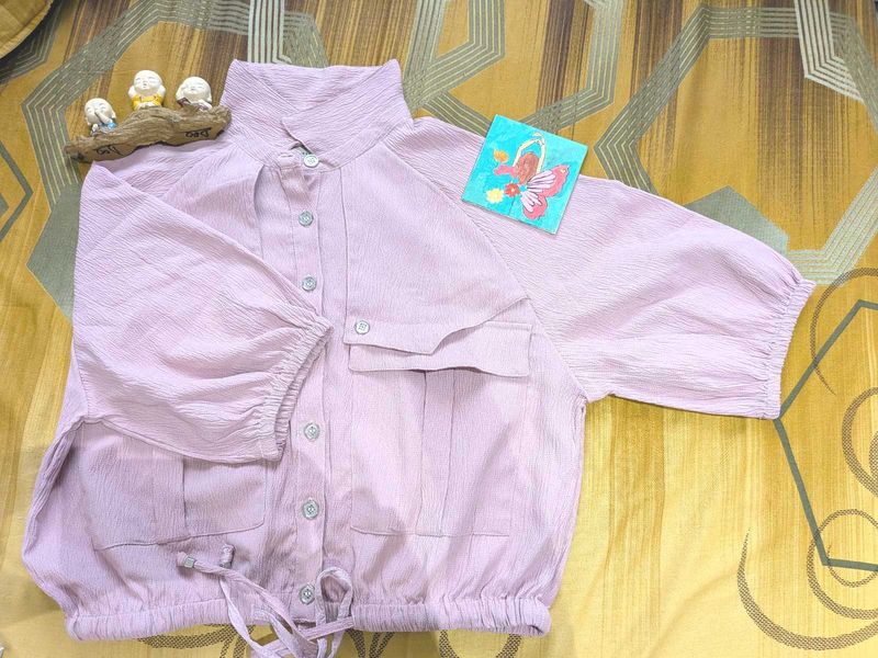 Cute Lavender Top
