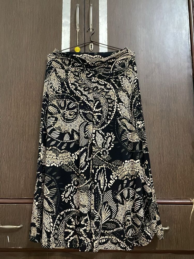 Flared Printed Plazzo
