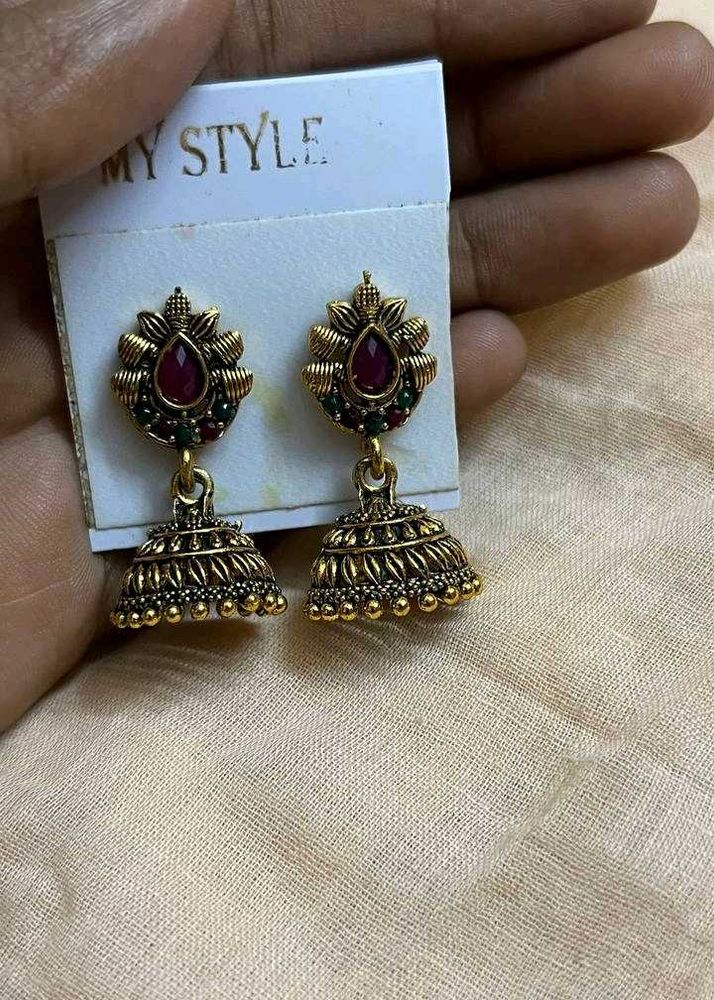 Traditional Jhumkas🧡
