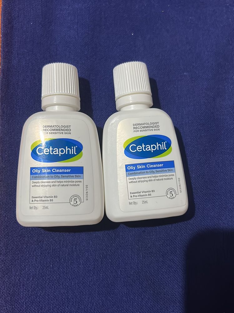 2 Cetaphil Cleanser Sample Pack 25 Ml Each