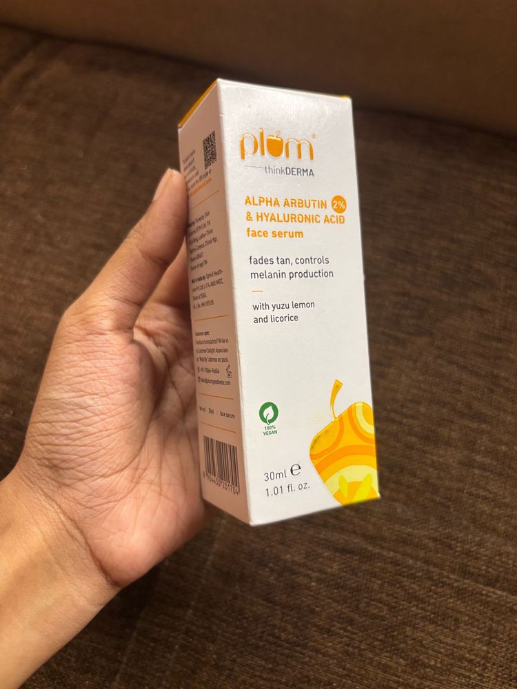 Plum Alpha Arbutin &amp; Hyaluronic Acid Face Serum