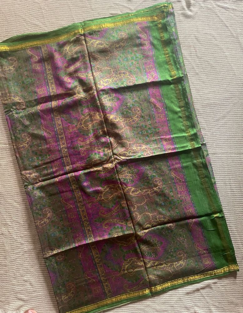 Printed Silk Saree