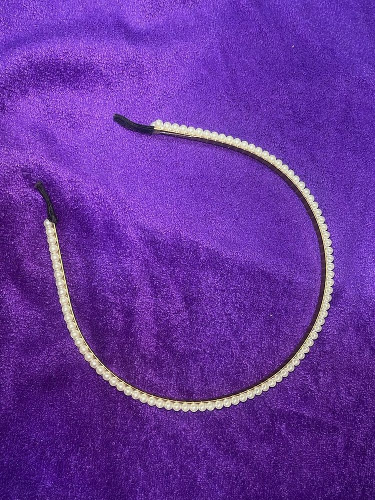 Pearl Beaded Headband
