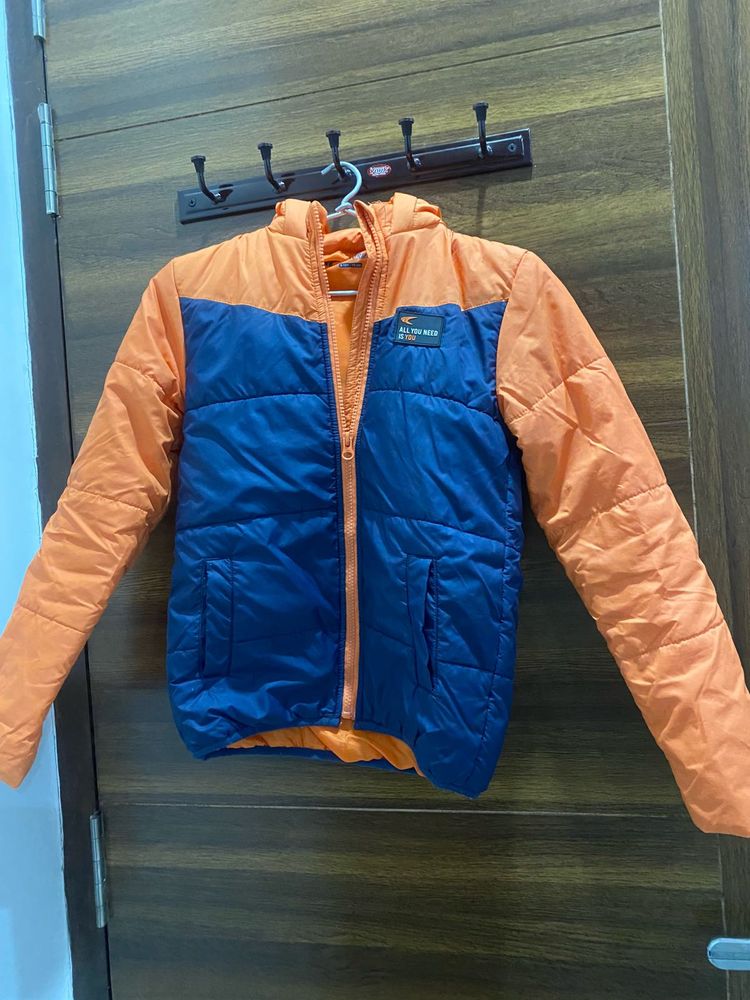 Stylish Orange &amp; Blue Jacket