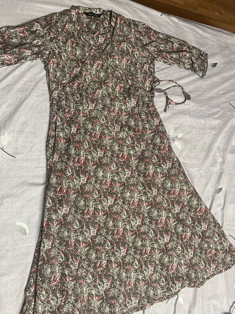 Paisley Wrap Dress