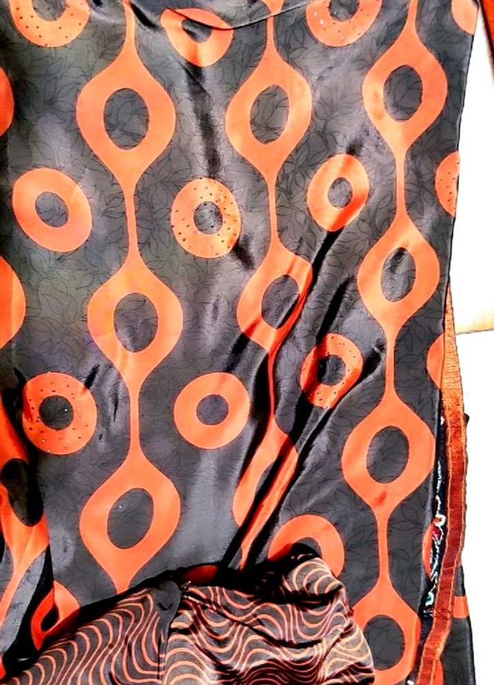 Satin Saree For Daily Wear