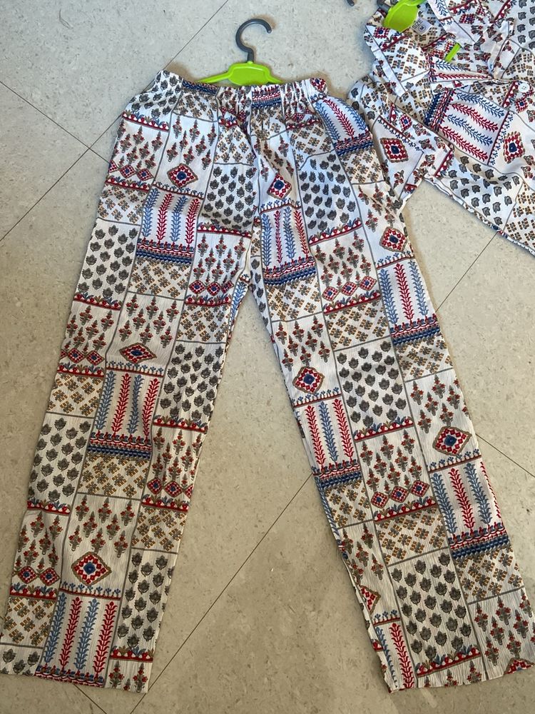 White Co Ord Set ❤️‍🔥