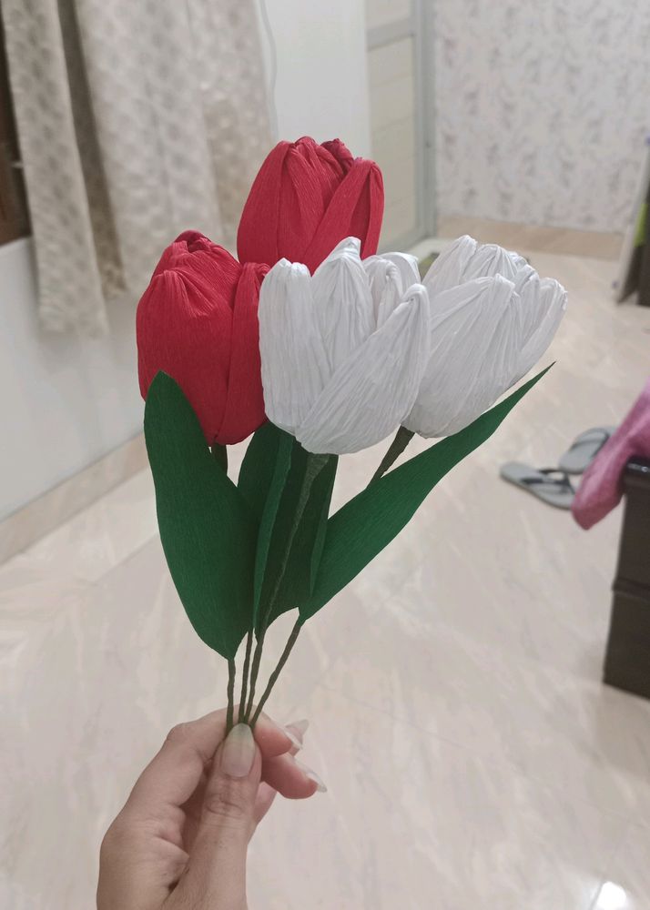 Handmade Realistic Tulip Flowers