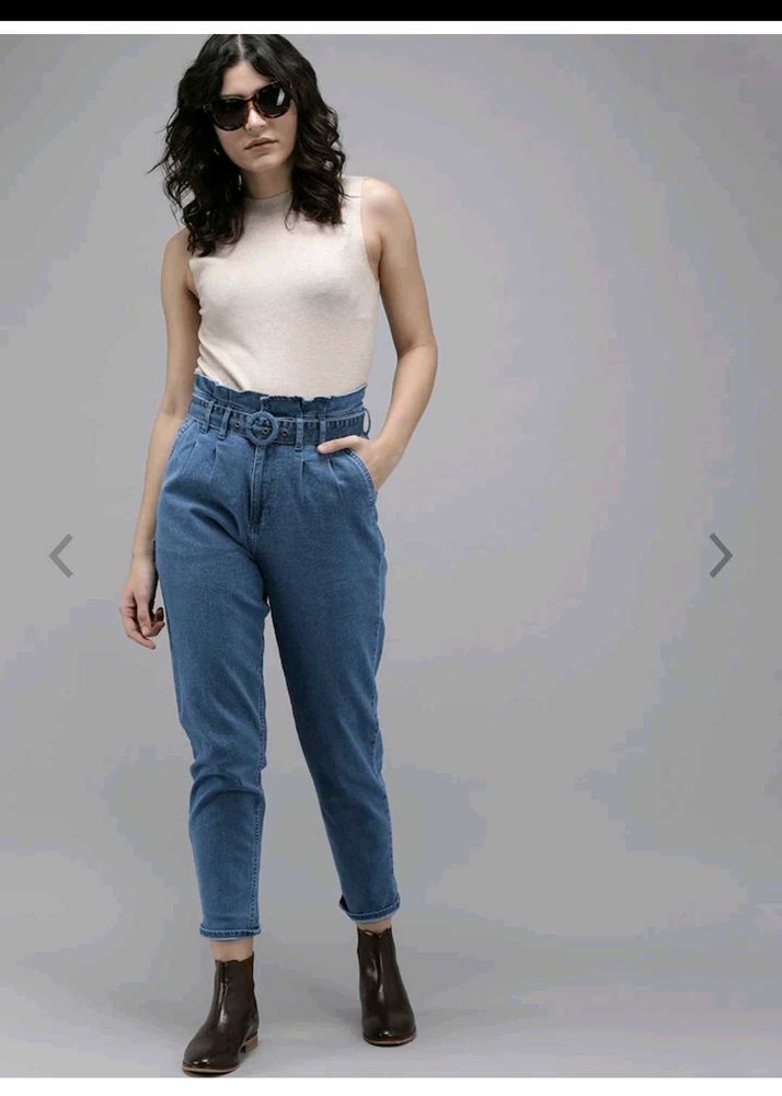 Paperbag Waist Jeans