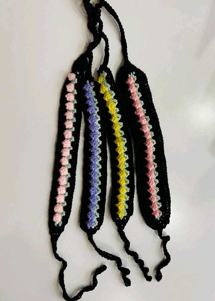 Crochet Hair Accessories