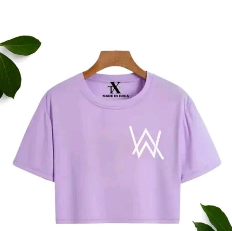 Lilac Alan Walker Graphic Tee