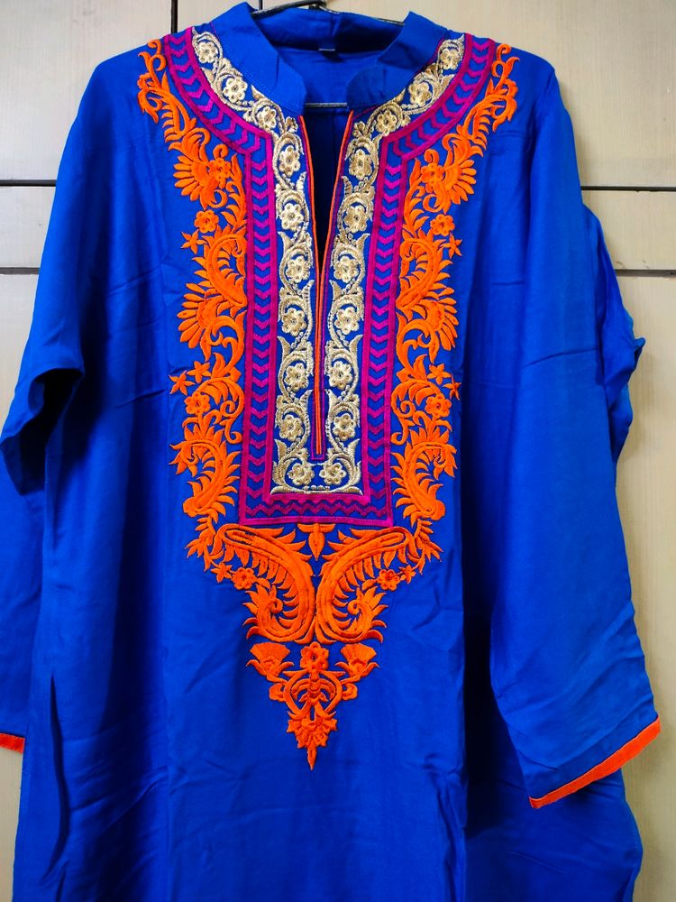 New Kurta With Embroidery