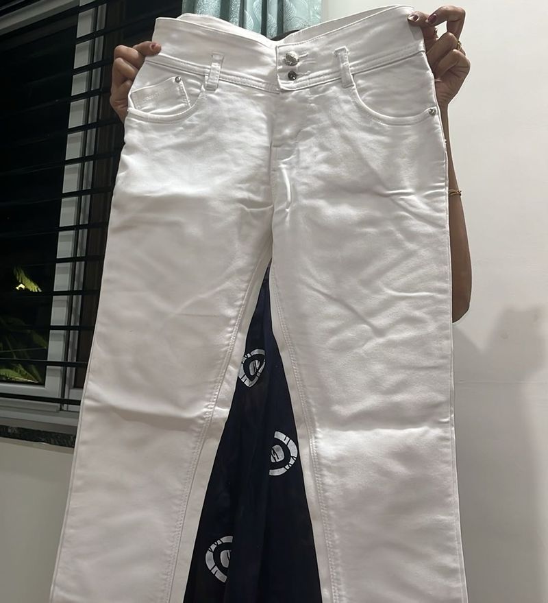 White Denim Jeans