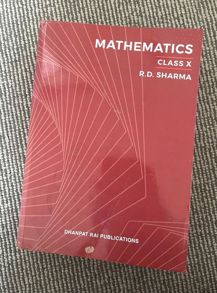 RD sharma class 10 original
