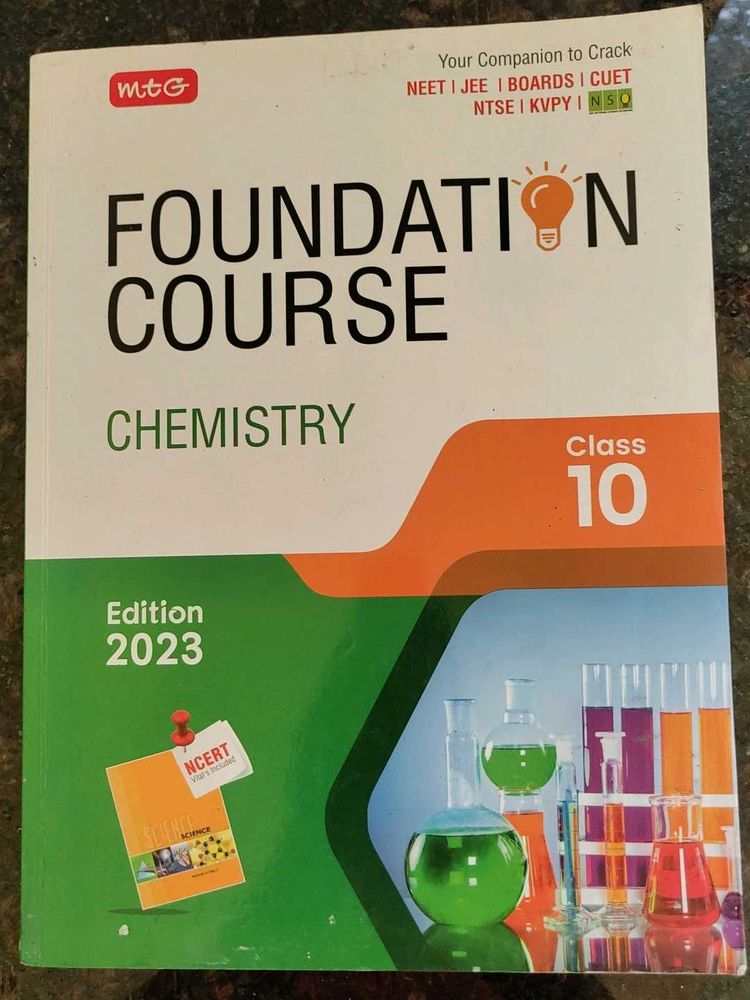 MTG Foundation Course Chemistry - Class 10 (2023 E