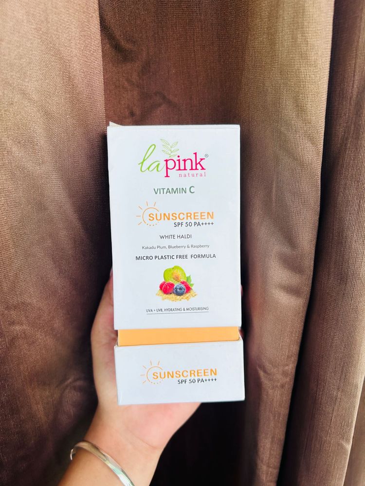La Pink Vitamin C Sunscreen