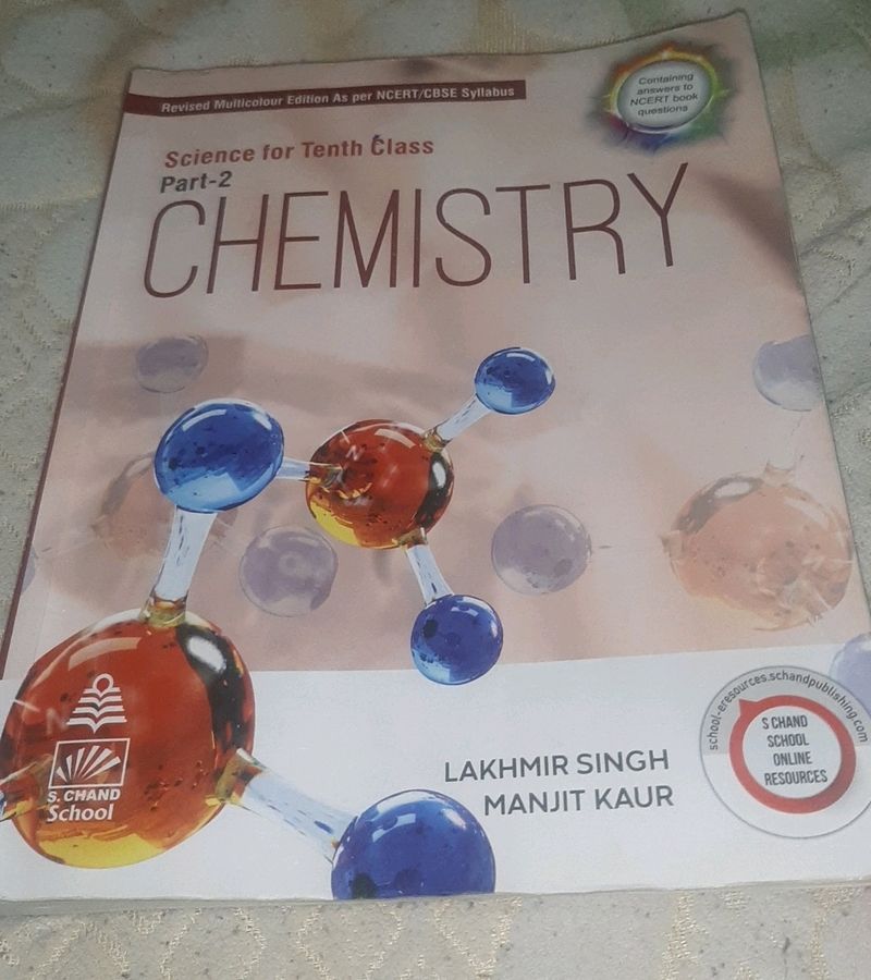 S Chand Chemistry Class 10