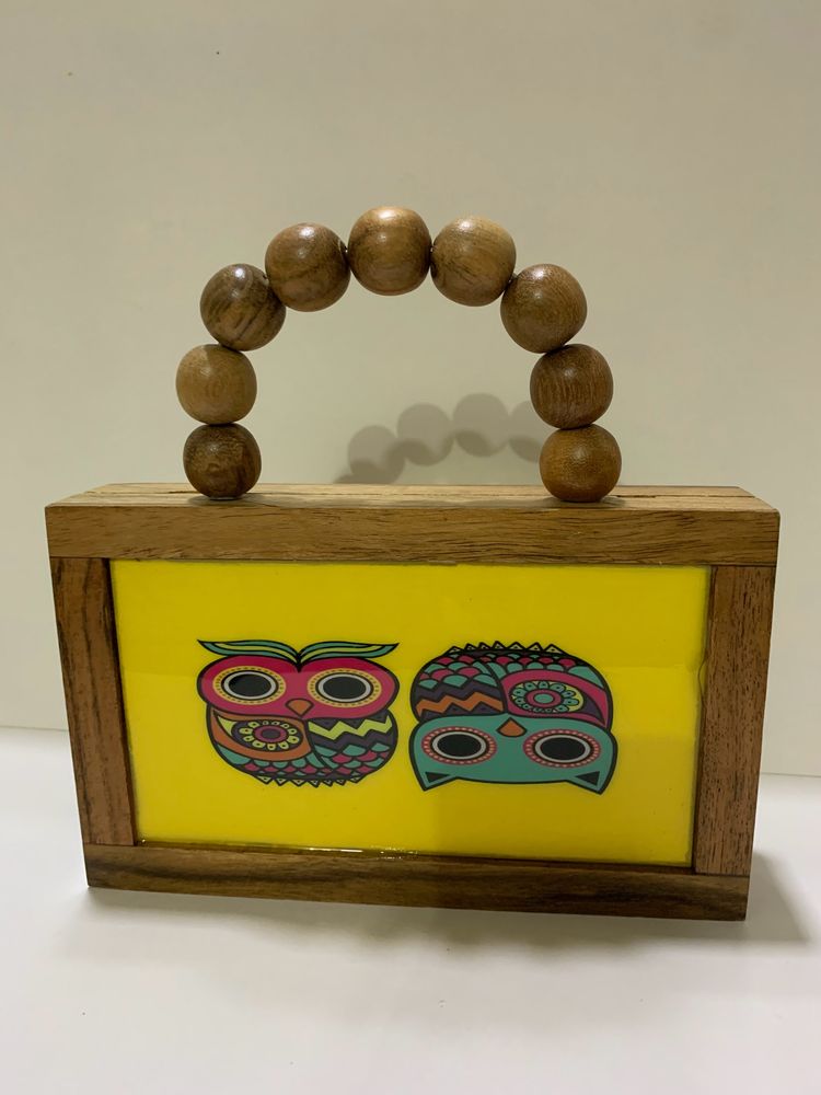 Mdf Wooden Clutch
