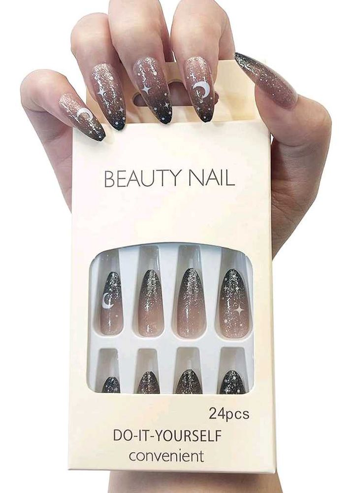 Starry Night Press-On Nails